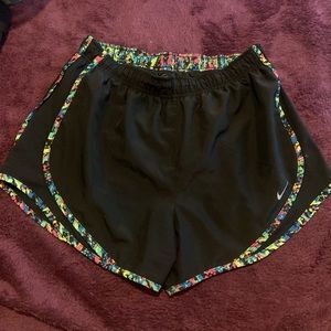 Nike Dri fit tempo shorts with cute pattern